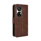 For Ulefone Note 17 Pro Skin Feel Calf Texture Card Slots Leather Phone Case(Brown) - 3