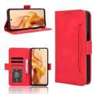 For Ulefone Note 18 Ultra Skin Feel Calf Texture Card Slots Leather Phone Case(Red) - 1