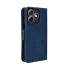 For Ulefone Note 18 Ultra Skin Feel Calf Texture Card Slots Leather Phone Case(Blue) - 3