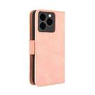 For Ulefone Note 20 Pro Skin Feel Calf Texture Card Slots Leather Phone Case(Pink) - 3