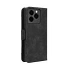 For Ulefone Note 20 Pro Skin Feel Calf Texture Card Slots Leather Phone Case(Black) - 3