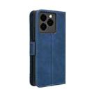 For Ulefone Note 20 Pro Skin Feel Calf Texture Card Slots Leather Phone Case(Blue) - 3