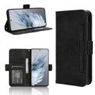 For ZTE nubia Z50S Pro Skin Feel Calf Texture Card Slots Leather Phone Case(Black) - 1