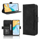 For ZTE Blade V50 Vita 4G Skin Feel Calf Texture Card Slots Leather Phone Case(Black) - 1