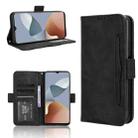 For ZTE Blade A73 4G / V50 Design 4G Skin Feel Calf Texture Card Slots Leather Phone Case(Black) - 1