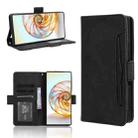 For ZTE nubia Z60 Ultra Skin Feel Calf Texture Card Slots Leather Phone Case(Black) - 1