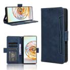 For ZTE nubia Z60 Ultra Skin Feel Calf Texture Card Slots Leather Phone Case(Blue) - 1