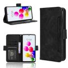 For ZTE Anshin Family Skin Feel Calf Texture Card Slots Leather Phone Case(Black) - 1