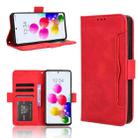 For ZTE Anshin Family Skin Feel Calf Texture Card Slots Leather Phone Case(Red) - 1