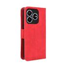 For ZTE Blade V60 / Axon 60 4G Skin Feel Calf Texture Card Slots Leather Phone Case(Red) - 3