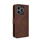 For ZTE Blade V60 / Axon 60 4G Skin Feel Calf Texture Card Slots Leather Phone Case(Brown) - 3