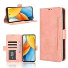 For ZTE Axon 60 Lite / Blade V60 Vita Skin Feel Calf Texture Card Slots Leather Phone Case(Pink) - 1