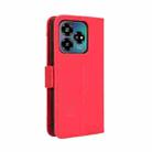 For ZTE Axon 60 Lite / Blade V60 Vita Skin Feel Calf Texture Card Slots Leather Phone Case(Red) - 3