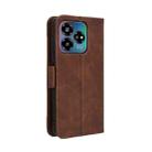 For ZTE Axon 60 Lite / Blade V60 Vita Skin Feel Calf Texture Card Slots Leather Phone Case(Brown) - 3