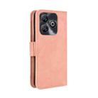 For ZTE Blade A75 4G Skin Feel Calf Texture Card Slots Leather Phone Case(Pink) - 3