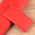 For ZTE Blade A75 4G Skin Feel Calf Texture Card Slots Leather Phone Case(Red) - 2