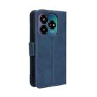 For ZTE Blade V60 Design Skin Feel Calf Texture Card Slots Leather Phone Case(Blue) - 3