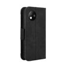 For ZTE Blade A35 Lite Skin Feel Calf Texture Card Slots Leather Phone Case(Black) - 3