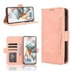 For ZTE nubia Z60S Pro Skin Feel Calf Texture Card Slots Leather Phone Case(Pink) - 1