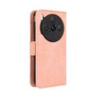 For ZTE nubia Z60S Pro Skin Feel Calf Texture Card Slots Leather Phone Case(Pink) - 3