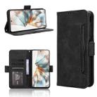 For ZTE nubia Z60S Pro Skin Feel Calf Texture Card Slots Leather Phone Case(Black) - 1