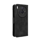 For ZTE nubia Z60S Pro Skin Feel Calf Texture Card Slots Leather Phone Case(Black) - 3