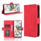 For ZTE nubia Z60S Pro Skin Feel Calf Texture Card Slots Leather Phone Case(Red) - 1