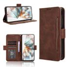 For ZTE nubia Z60S Pro Skin Feel Calf Texture Card Slots Leather Phone Case(Brown) - 1