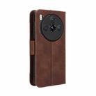 For ZTE nubia Z60S Pro Skin Feel Calf Texture Card Slots Leather Phone Case(Brown) - 3