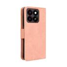 For ZTE Blade A35 Skin Feel Calf Texture Card Slots Leather Phone Case(Pink) - 3