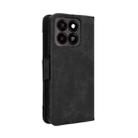 For ZTE Blade A35 Skin Feel Calf Texture Card Slots Leather Phone Case(Black) - 3