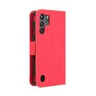 For ZTE nubia Red Magic 10 Pro / 10 Pro+ Skin Feel Calf Texture Card Slots Leather Phone Case(Red) - 3