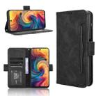 For ZTE Blade V70 4G Skin Feel Calf Texture Card Slots Leather Phone Case(Black) - 1