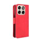 For ZTE Blade V70 4G Skin Feel Calf Texture Card Slots Leather Phone Case(Red) - 3