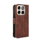 For ZTE Blade V70 4G Skin Feel Calf Texture Card Slots Leather Phone Case(Brown) - 3