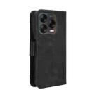 For ZTE Blade V70 Design 4G Skin Feel Calf Texture Card Slots Leather Phone Case(Black) - 3