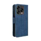 For ZTE Blade V70 Design 4G Skin Feel Calf Texture Card Slots Leather Phone Case(Blue) - 3