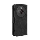 For ZTE nubia Focus Pro 5G Skin Feel Calf Texture Card Slots Leather Phone Case(Black) - 3