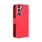 For ZTE nubia S 5G A403ZT Skin Feel Calf Texture Card Slots Leather Phone Case(Red) - 3