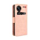 For ZTE nubia Z70 Ultra Skin Feel Calf Texture Card Slots Leather Phone Case(Pink) - 3