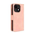 For ZTE Blade A35e Z2466 Skin Feel Calf Texture Card Slots Leather Phone Case(Pink) - 3