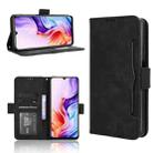 For ZTE Blade V70 Max Skin Feel Calf Texture Card Slots Leather Phone Case(Black) - 1