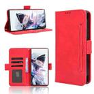 For ZTE nubia Red Magic 10 Air Skin Feel Calf Texture Card Slots Leather Phone Case(Red) - 1
