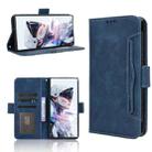 For ZTE nubia Red Magic 10 Air Skin Feel Calf Texture Card Slots Leather Phone Case(Blue) - 1