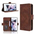 For ZTE nubia Red Magic 10 Air Skin Feel Calf Texture Card Slots Leather Phone Case(Brown) - 1