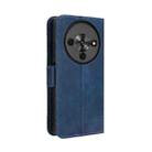 For ZTE Blade A76 5G Skin Feel Calf Texture Card Slots Leather Phone Case(Blue) - 3