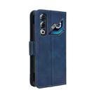For ZTE nubia Neo 3 GT 5G Skin Feel Calf Texture Card Slots Leather Phone Case(Blue) - 3