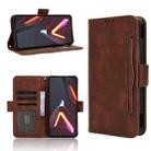 For ZTE nubia Neo 3 GT 5G Skin Feel Calf Texture Card Slots Leather Phone Case(Brown) - 1