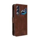 For ZTE nubia Neo 3 GT 5G Skin Feel Calf Texture Card Slots Leather Phone Case(Brown) - 3
