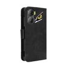 For ZTE nubia Neo 3 5G Skin Feel Calf Texture Card Slots Leather Phone Case(Black) - 3